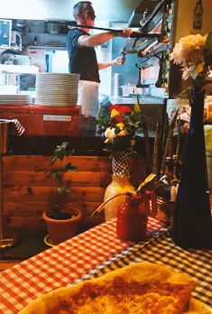 You can see how our chef prepares our amazing food in front on you!